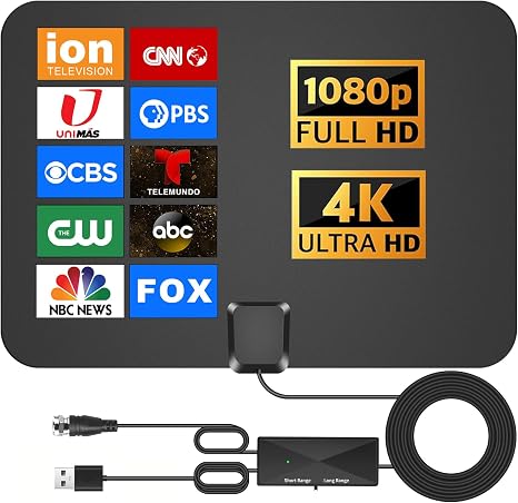 Best Home TV Antenna for Clear Signals & Free Channels! 13 /