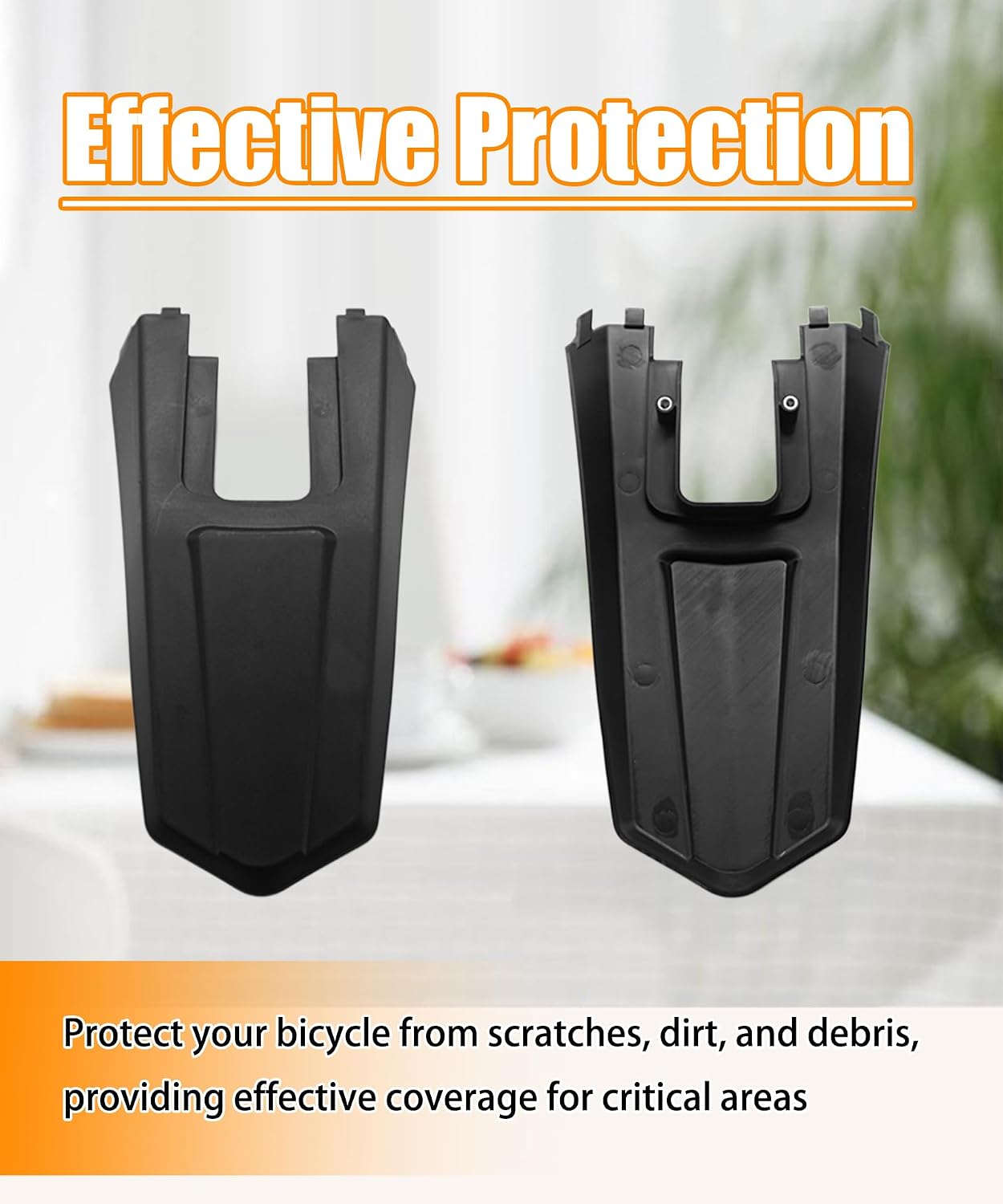 Electric Dirt Bike Rear Fender Compatible with Yozma in 10 Mudguard Splash Mud Guard-Easy Installation