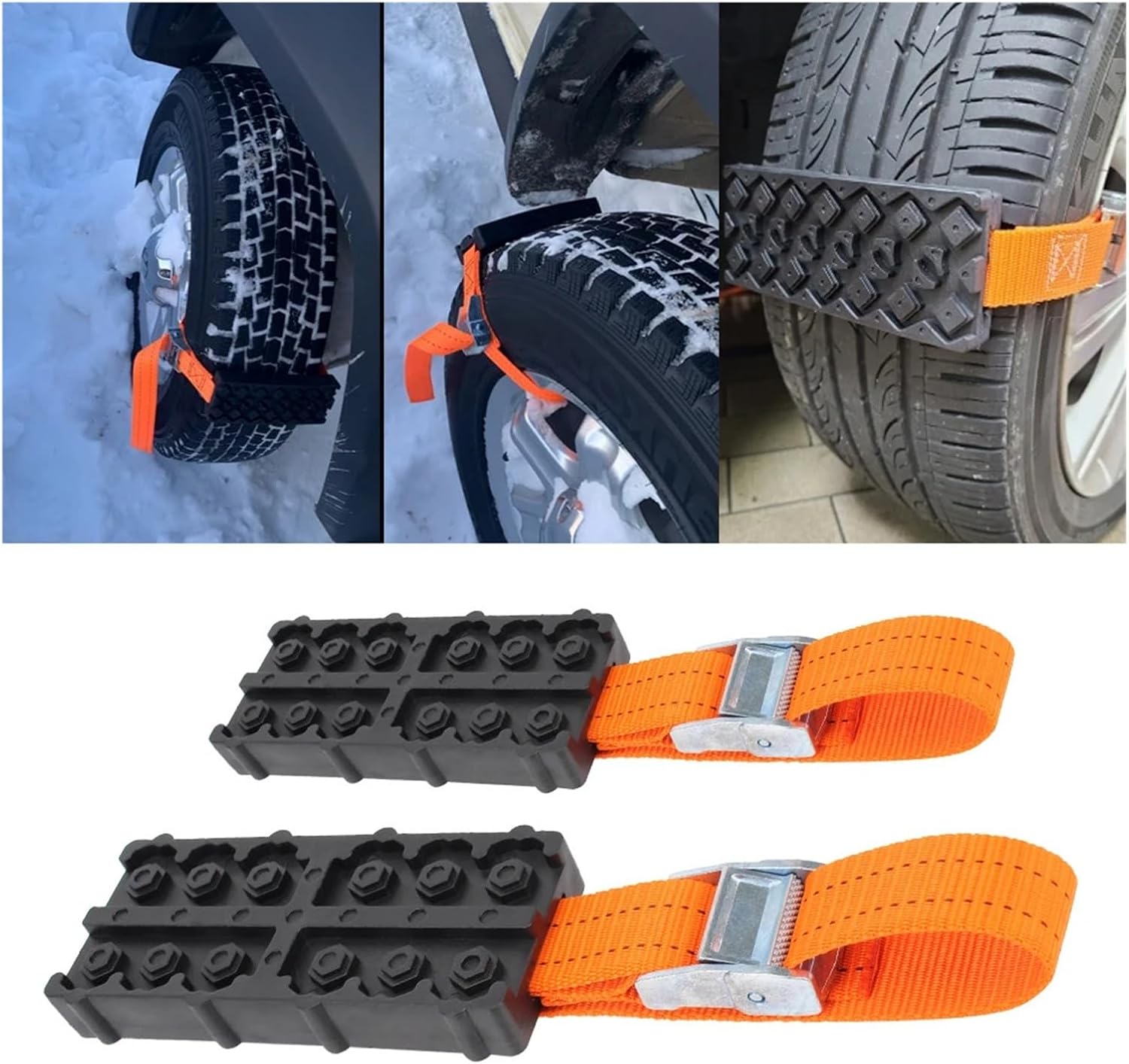 1 PCs Anti-Skid Car Tire Traction Blocks Tire Chain Straps For Snow Mud Ice Emergency Snow Mud Sand