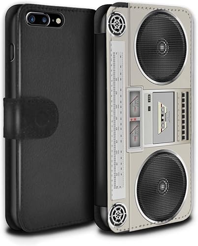 Stuff4 Phone Case Wallet for Apple iPhone 8 Plus Retro Tech Boombox
Design Flip Faux PU Leather Cover Estimated Price 18.99