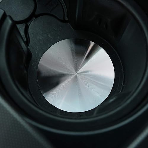 CHEYA Acero inoxidable coche titular de la cubierta Mat Trim para Alfa Romeo Giulia Stelvio 2017 2018