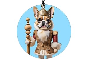 French Bulldog Christmas Ornament