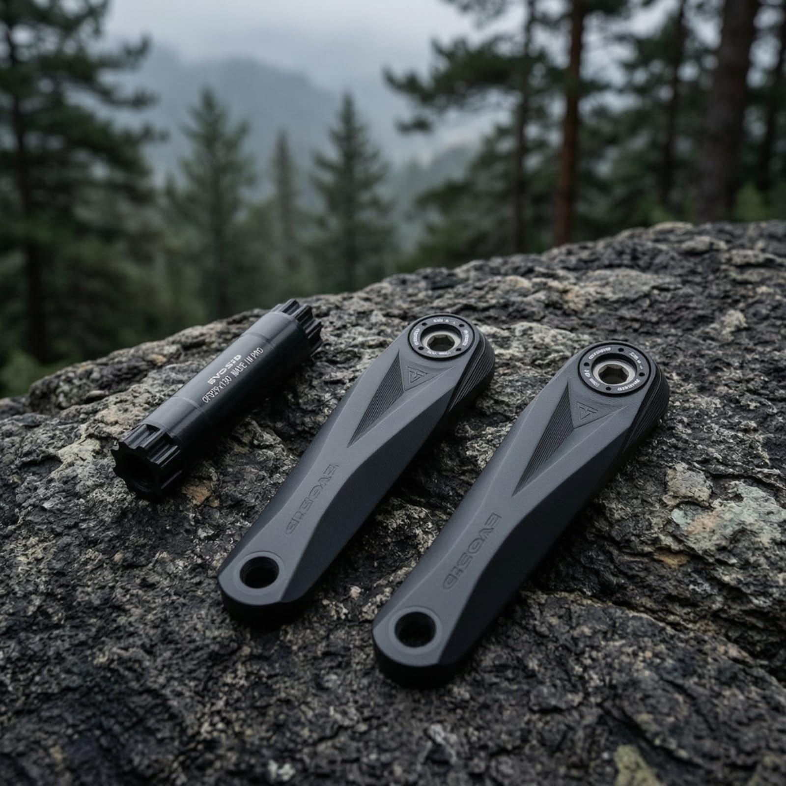 Juego s con Eje Ligero Pedalier Aluminio CNC s con Eje para Ciclismo Montaña