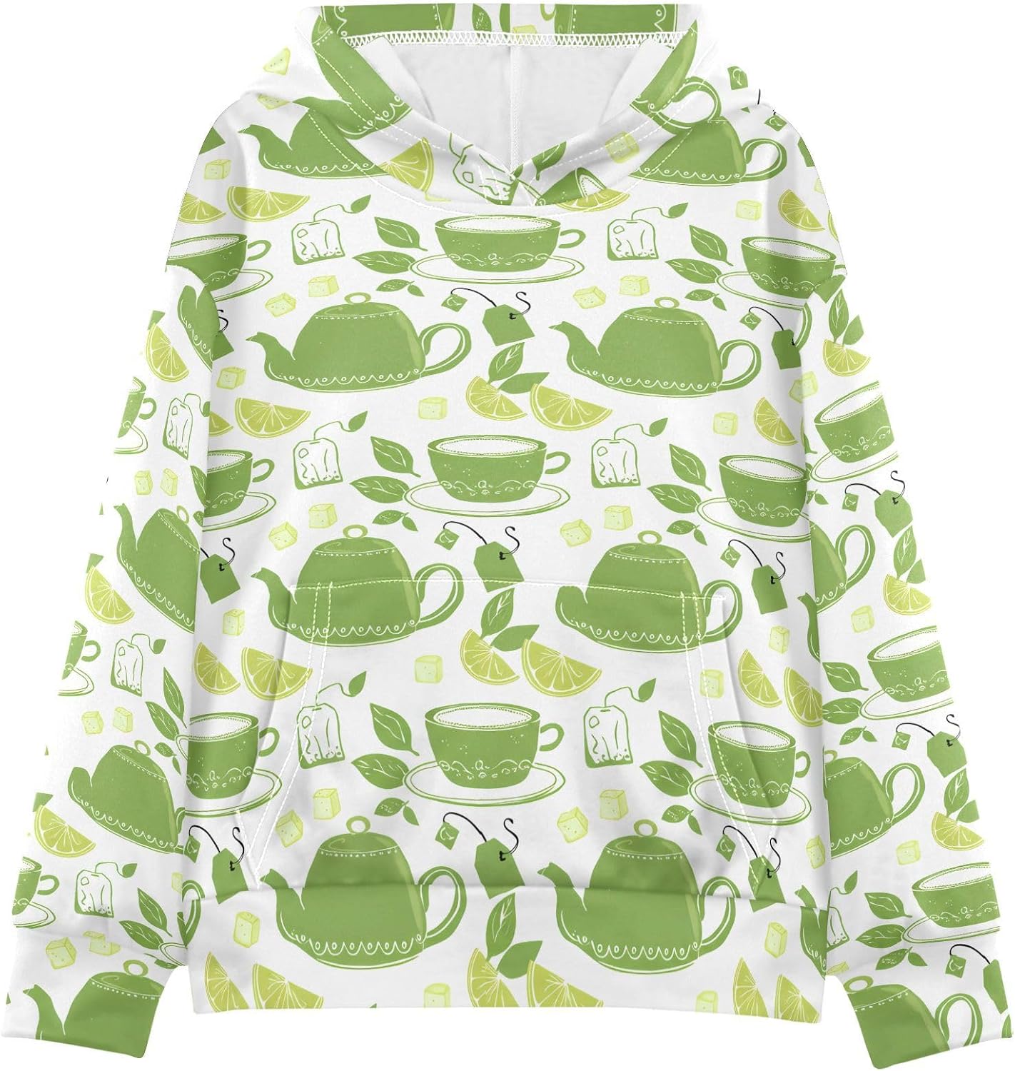 Tea Pots Toddler Girls Pullover Hoodie Sweatshirt 4-14Y 202c1364