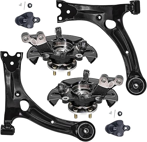 Miniatura 155 de Detroit Axle - Kit de brazos de control AWD para cargador Chrysler 300 Dodge Challenger Magnum, 2 brazos de control superiores delanteros con rótula