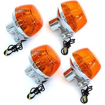 Set of 4 - Turn Signals - Single Filament - Fits Honda CB175 CB200 CB350 CB450 CB500 CB750
