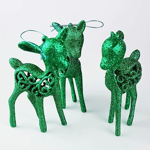 Miniatura 3 de TORC Purpurina fina verde esmeralda, 1 libra, 16 onzas, polvo de purpurina navideña para vasos, resina y manualidades, slime cosmético, decoración