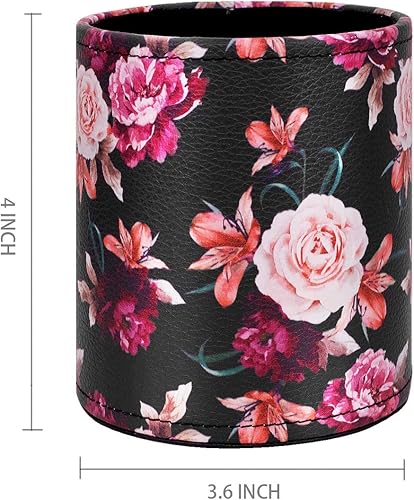 Miniatura 2 de Soporte Waveyu para bolígrafos, para escritorio, mármol, decoración, para lápiz, duradero, para maquillaje y brochas, para niña