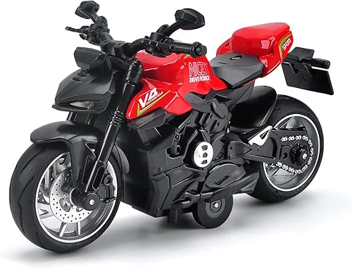 Ming You Juguete de motocicleta  Juguetes de motocicleta para niños de 3 a 5 y 5 a 8 años, mini motocicletas de juguete con luces y sonidos para