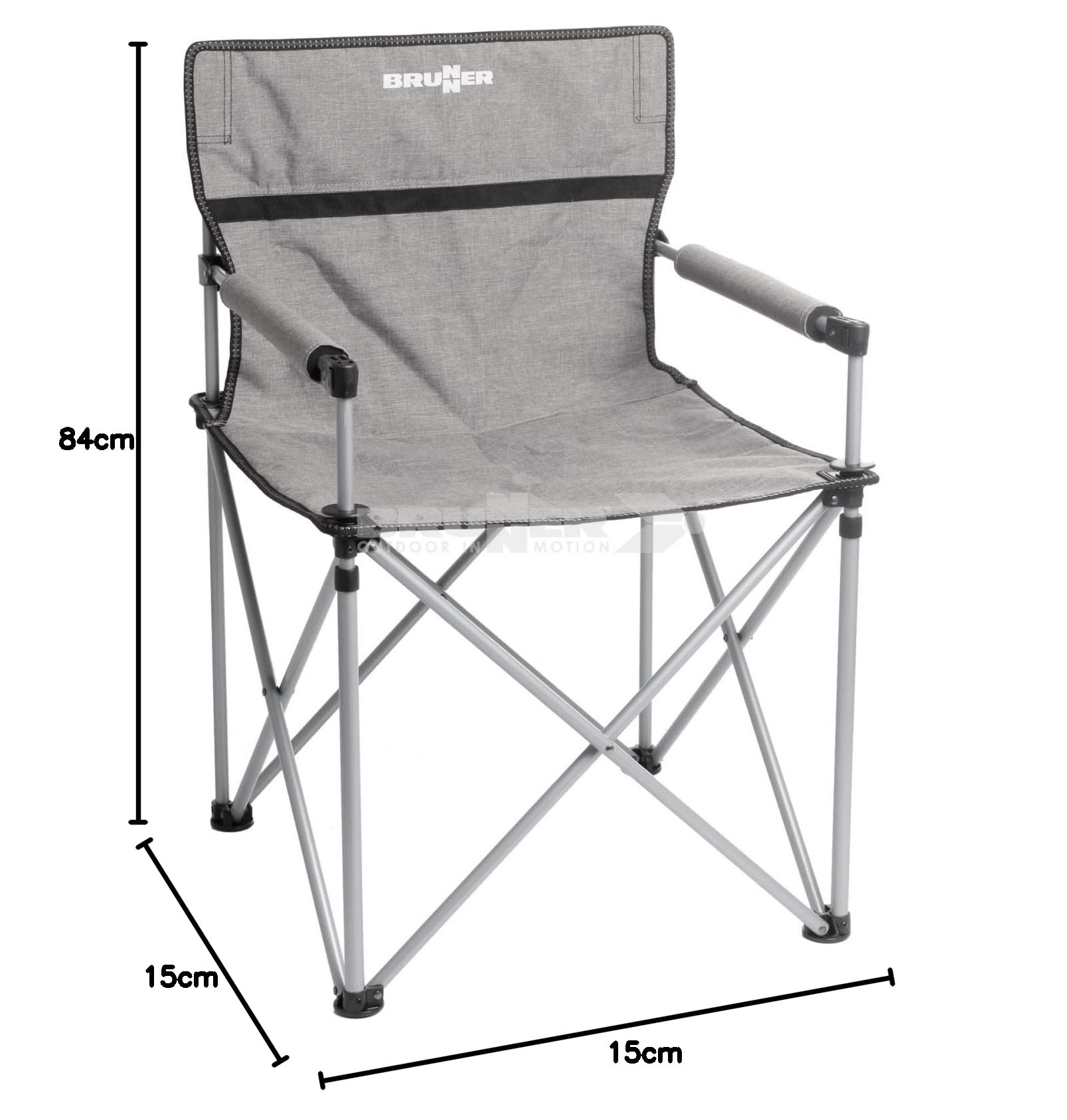 BRUNNER 0404033N.C06 Stuhl Regista Dir-Action, Grau, Universell