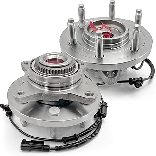 Pair 515142 Front Wheel Bearing Hub Assembly Compatible with Ford Expedition 2011-2014, for Ford F-150 2011 2012 2013 2014, for Lincoln Navigator 11-14, 4WD 4x4 Only, 6 Lugs w/ABS