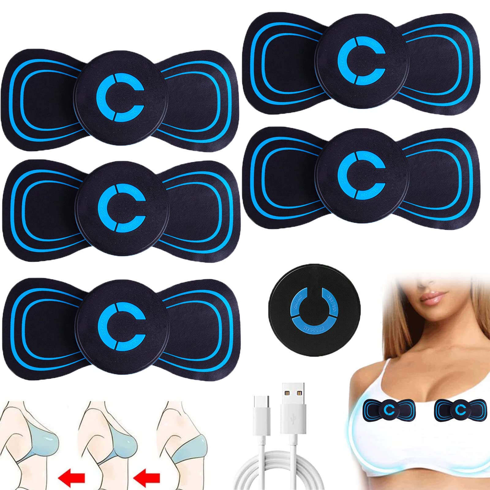 Buy Liftup EMS Massage Pad, Microcurrent EMS Mini Massage Device