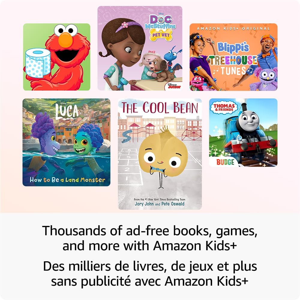 Amazon Fire HD 10 Kids tablet, includes kid-proof bumper for ages 3-5, ad-free content with parental controls, 13-hr battery, 32GB, Pink, newest model - Image 5