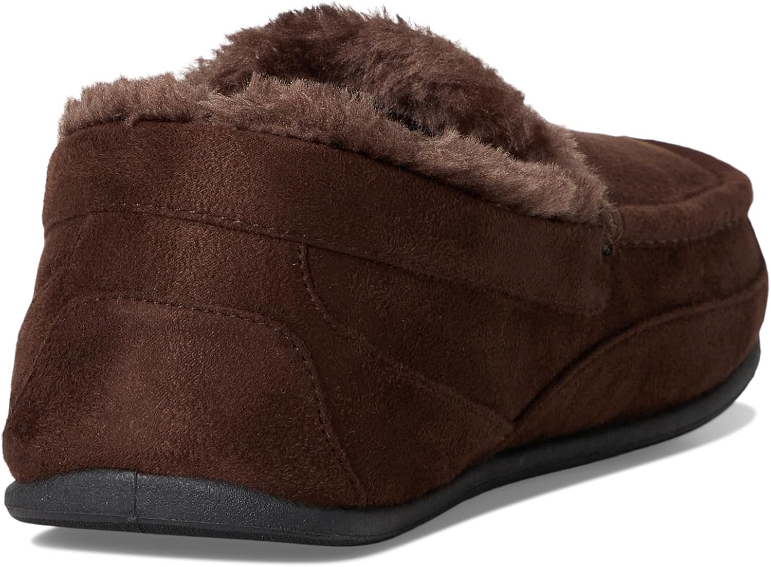 Deer Stags Men’s Spun SUPRO Comfort Moccasin Slipper - Chocolate - 9 Medium - Image 10