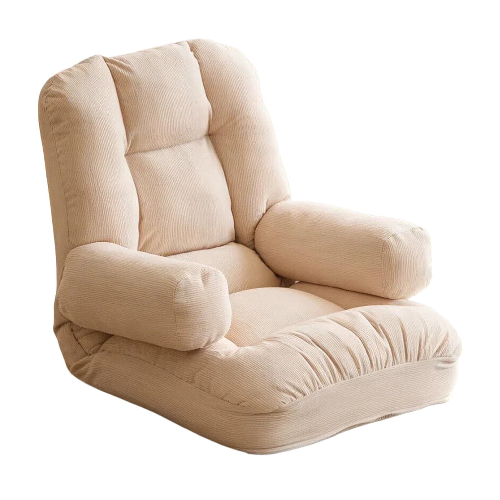 WQQYU6HKF sofa chair Folding Lazy Sofa with Bed Backrest Single Tatami Floor Seat Recliner for Sleeping living room chair