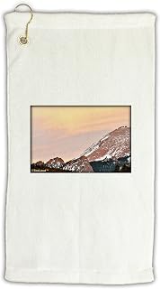 TOOLOUD CO Sunset Cliffs Micro Terry Gromet Golf Towel 16" x 25"
