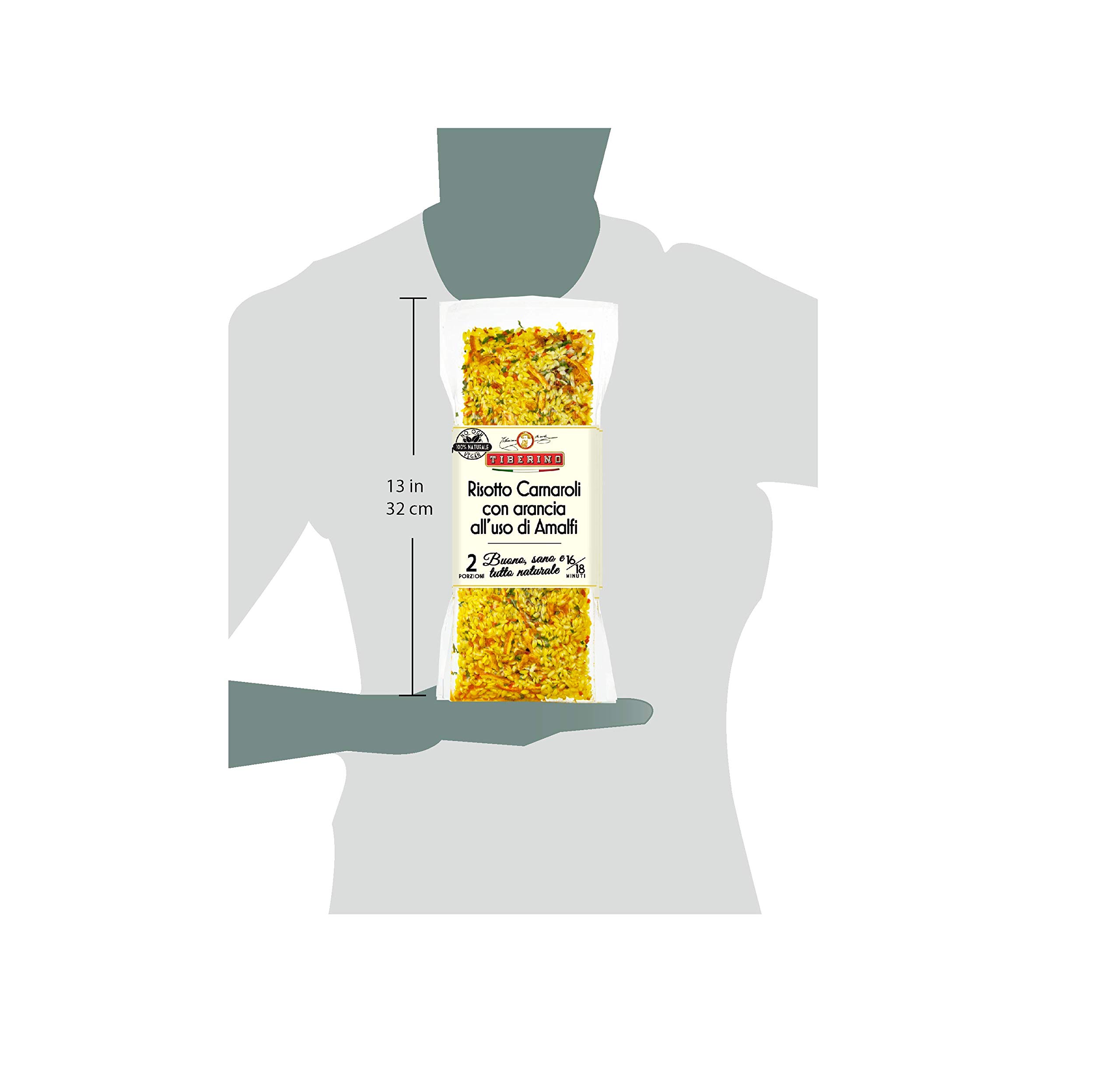 Tiberino's Real Italian Meals - Risotto Amalfi with Orange Zest