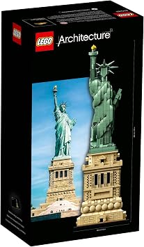 LEGO Architecture Statue of Liberty Model Building Set - Collectible New York City Souvenir, Creative Home Decor or Office Centerpiece, Great Gift Idea for Adults and Teens, 21042