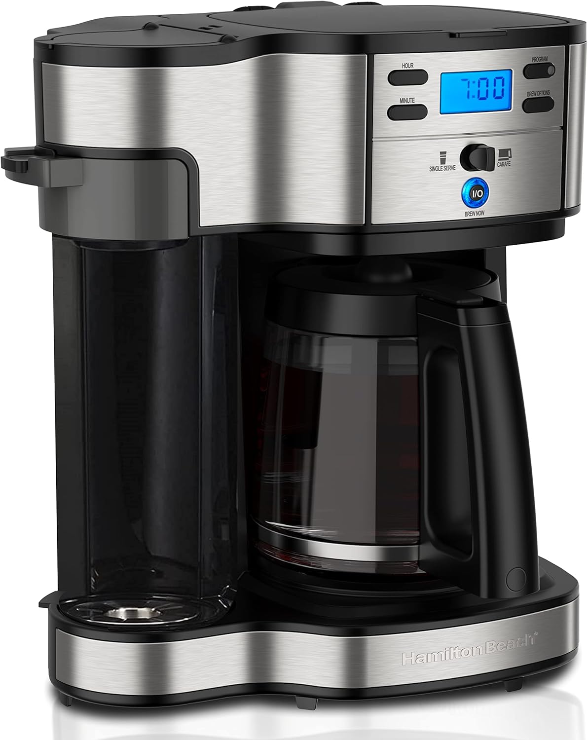 Amazon.de Hamilton Beach Kaffeemaschine mit zweifachem Brühsystem, bis