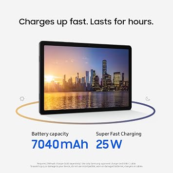 Samsung Galaxy Tab A11+ 6 جيجابايت رام، 128 جيجابايت تخزين، أداء محسن، بطارية تدوم طويلاً، تخزين قابل للتوسعة، شاشة كبيرة، مكبرات صوت Dolby Atmos، مساعدة الذكاء الاصطناعي، نحيف، خفيف، رمادي