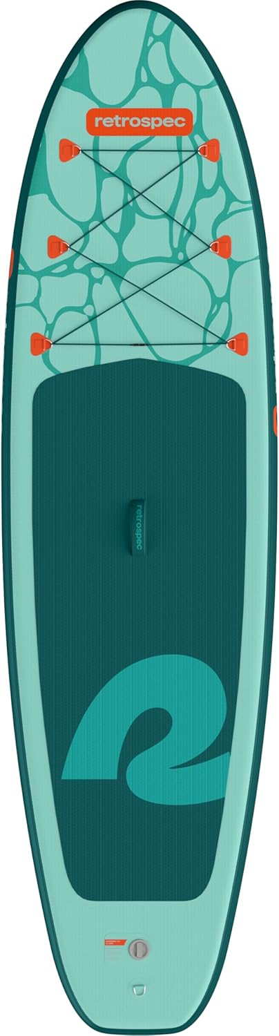 Retrospec Weekender Inflatable Stand Up Paddle Board Includes Paddle, Pump, and Accessories 10’6” Lightweight iSUP, Puncture Resistant Inflatable Paddle Board for Adults - Image 3