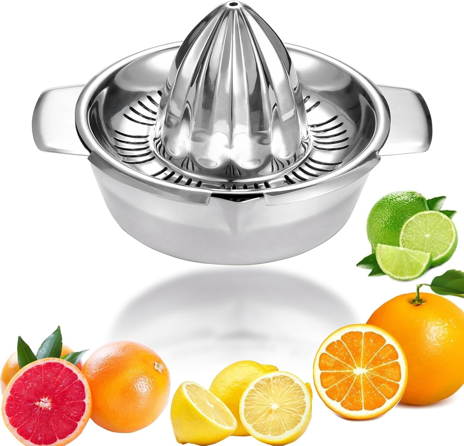 Lemon Juicer, Lime Squeezer, Citrus Juicer, Orange Squeezer, Fruit Juicer, Home Juicer for Oranges, Lemons, Citrus Fruits, Dishwasher Safe