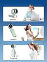MERTTURM® Handheld Portable Fan, Mini Personal Foldable Small Hand Fan with LED Display, 5 Speeds Adjustable 3600mAh USB Rechargeable Powerful Cooling Turbo Desk Fan for Travel/Outdoor/Home/Office gallery image