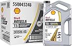 Shell Rotella T5 Synthetic Blend 15W-40 Motor Oil, 1 Gallon (3 Pack)