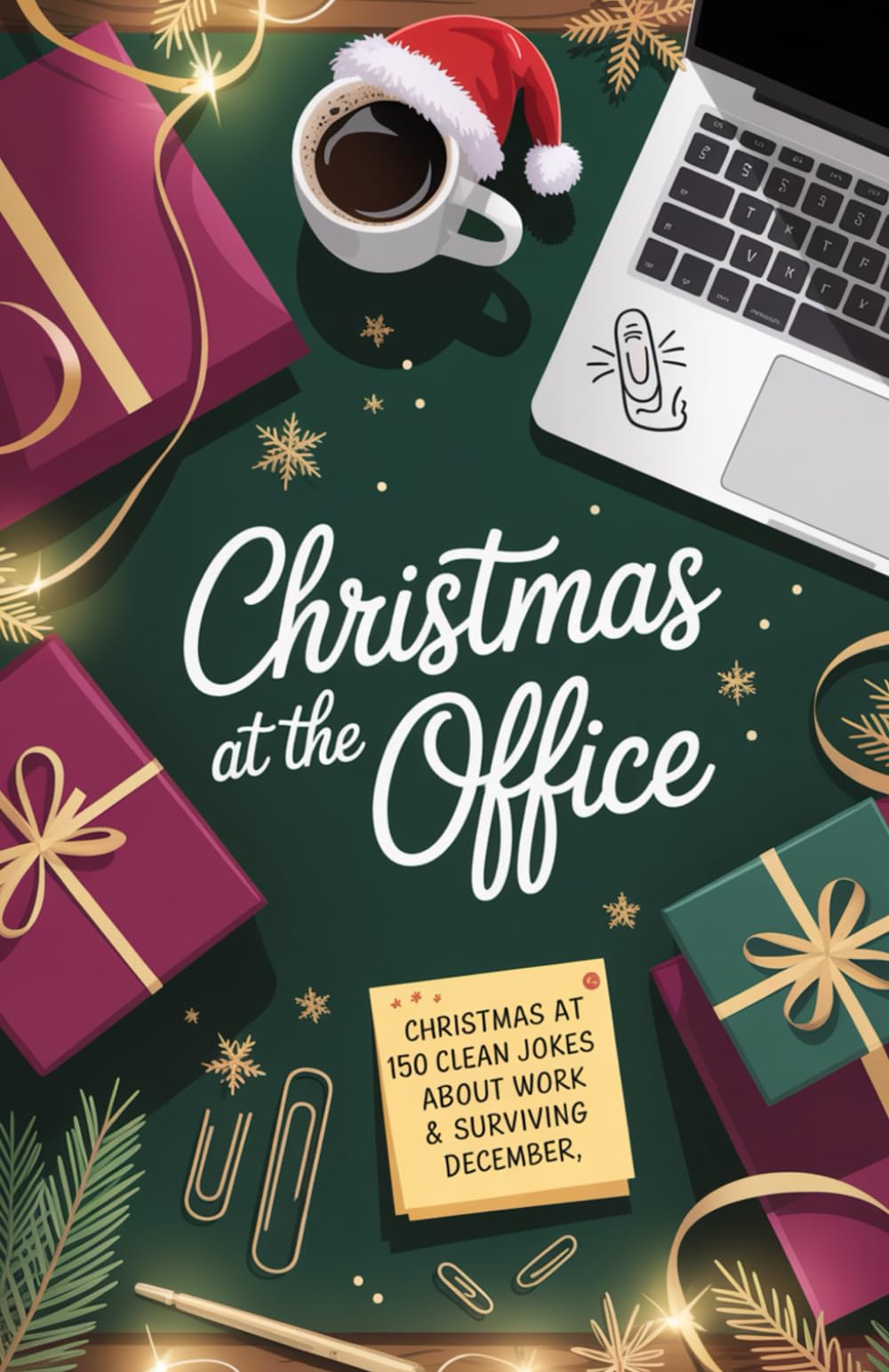 Christmas at the Office: 150 Clean, Hilarious, Totally Relatable Holiday Jokes About Work, Meetings, Secret Santa & Surviving December (Christmas Chaos & Cozy Laughs)