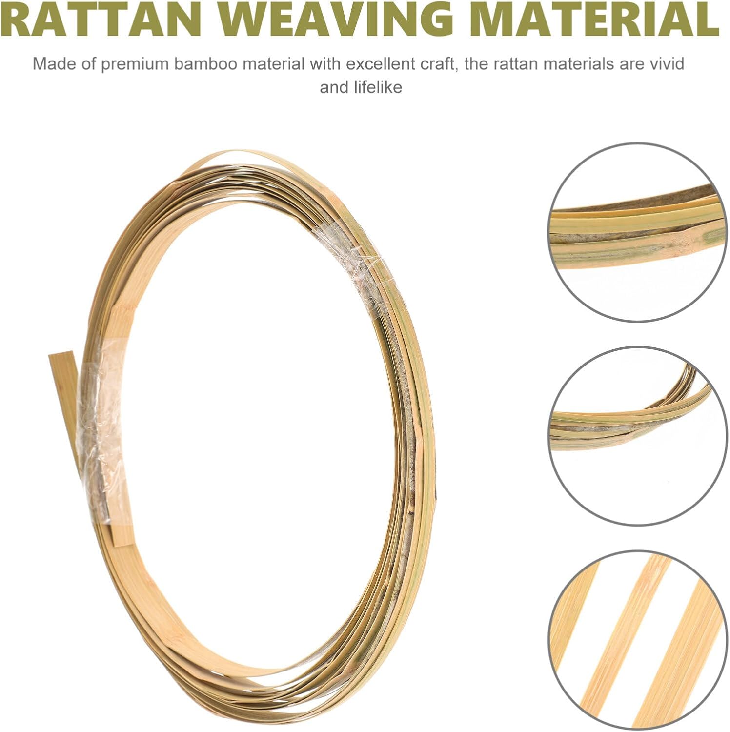 Natural Strip Craft Material for Weaving DIY Basket Making