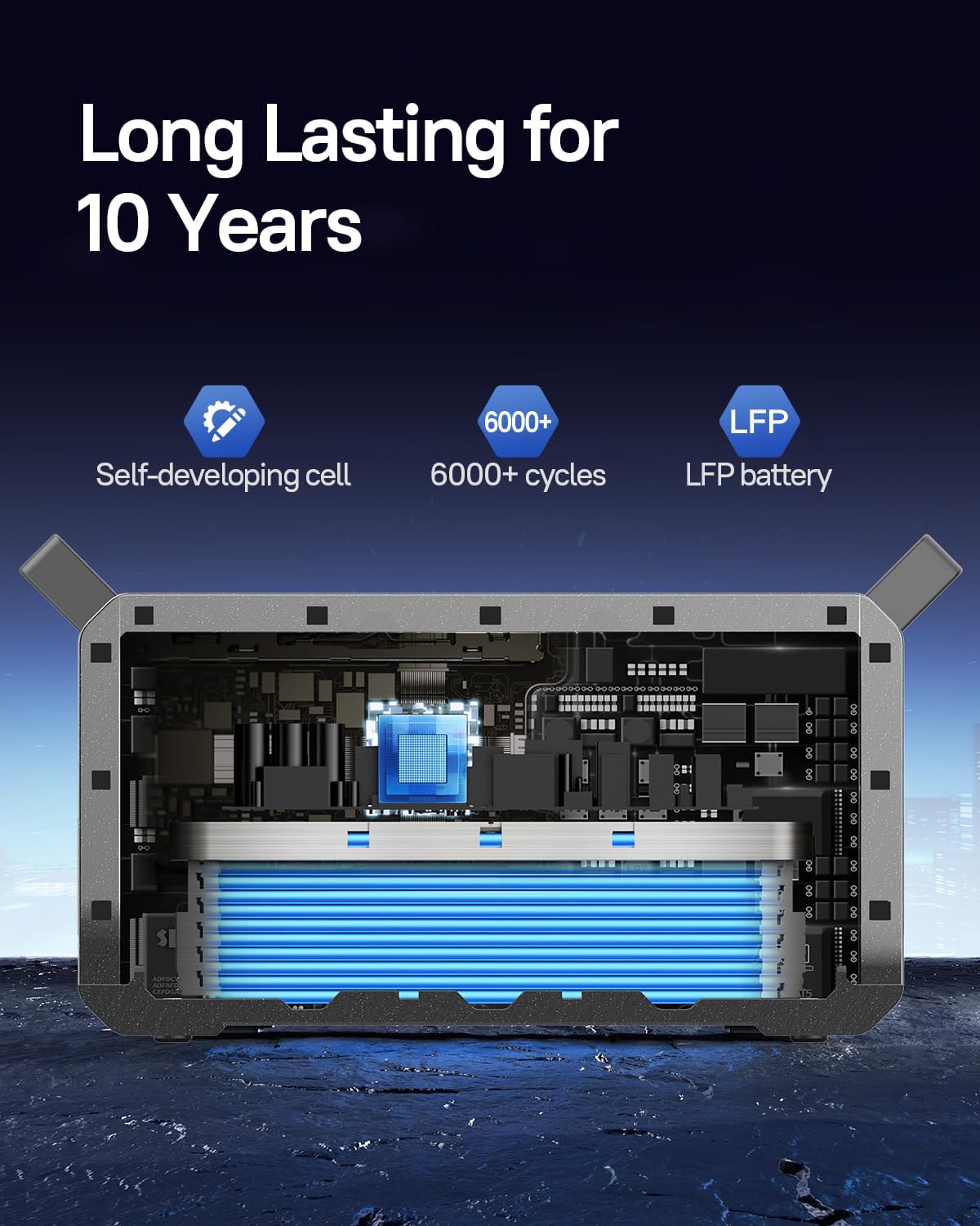 MARSTEK M2200 LFP Battery Structure