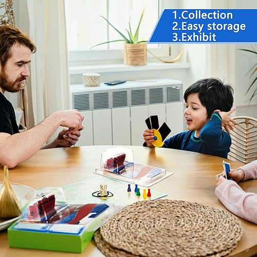 Miniatura 5 de Tatuo Paquete de 24 protectores compatibles con Hot Wheels modelo Car Clamshell, carcasa protectora de plástico transparente fundido a presión, 7.5