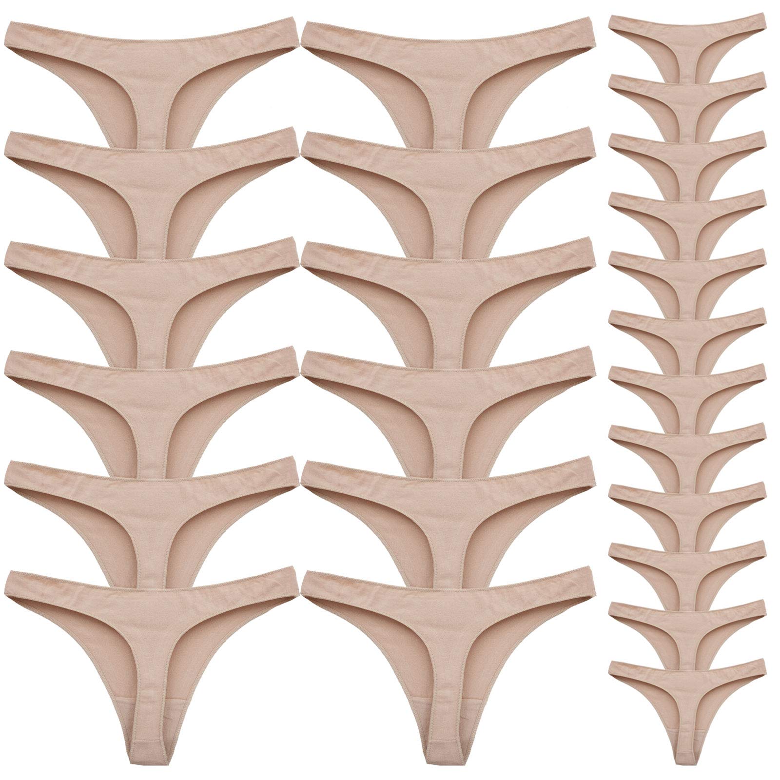 Lot De 24 Strings Femme Lisse Extensible - Taille Unique - Neuf Avec étiquettes