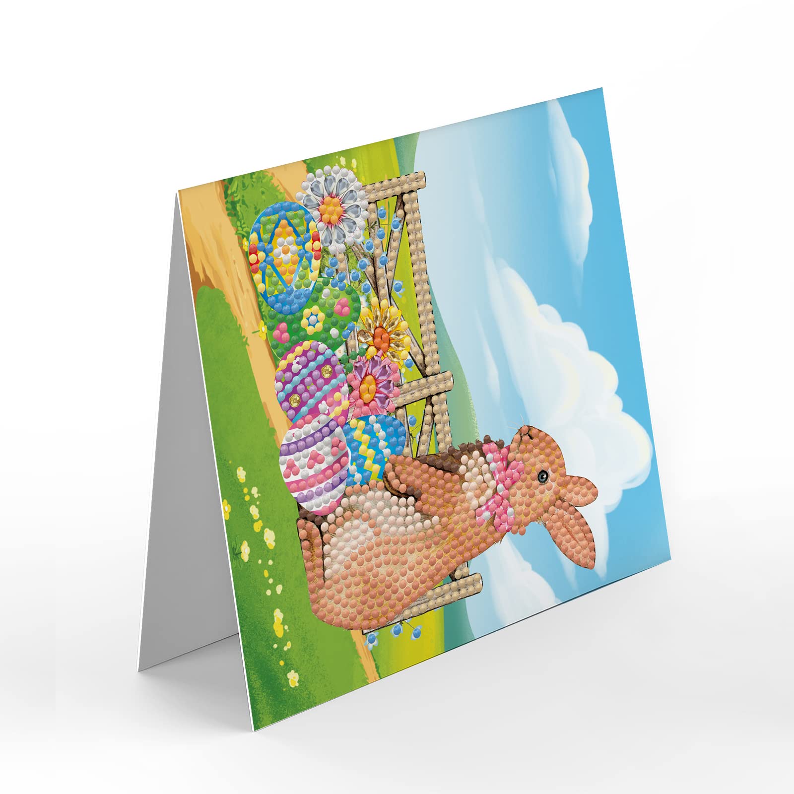 VNSTKWW 8pcs 5D DIY Diamond Painting Greeting Card - Image 2