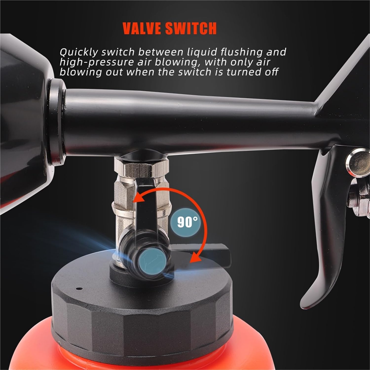 Car Wash Foam Gun, Car Cleaning Foam Gun Washing Spray High Pressure Washer Potable Interior & Exterior Deep Tool,Foam Sprayer