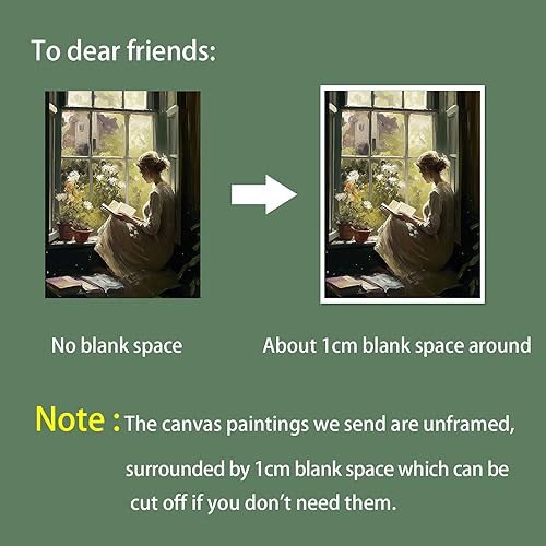 Miniatura 6 de Pintura al óleo de retrato vintage, arte de pared retro para mujer, libros de lectura, pósteres de ventana, cuadros de lienzo femenino antiguo,