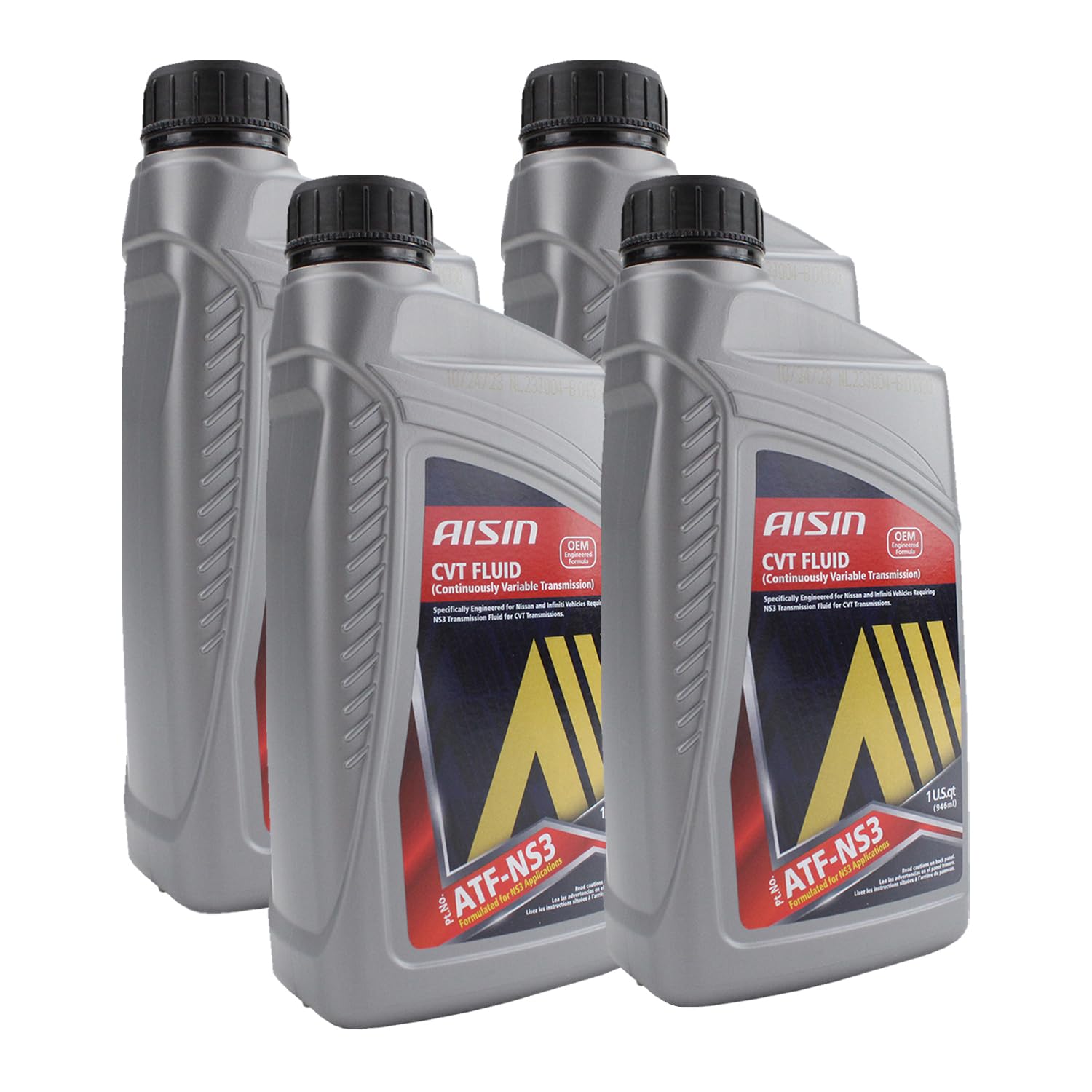 4 Quarts NS-3 Continuously Variable Trans CVT Fluid Aisin for Nissan Infiniti