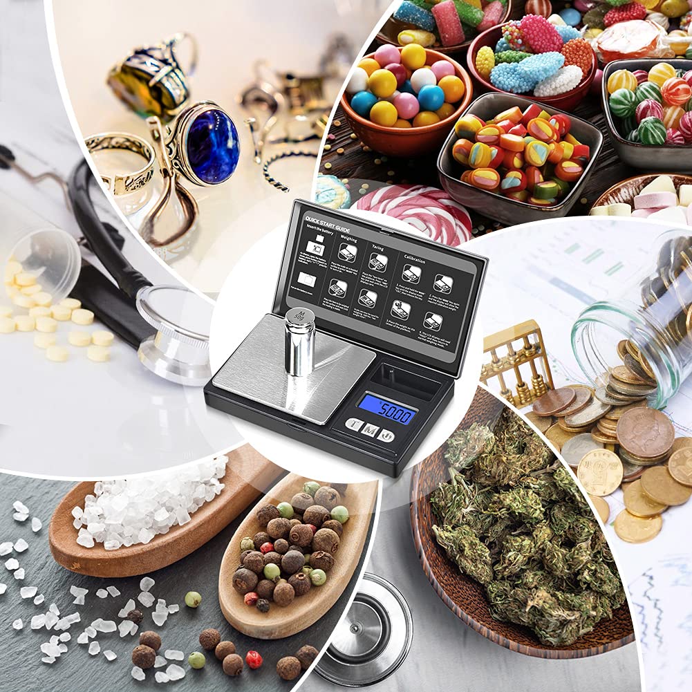 THINKSCALE Mini Pocket Scale 200g/0.01g – Jewelry, Medicine, Coffee