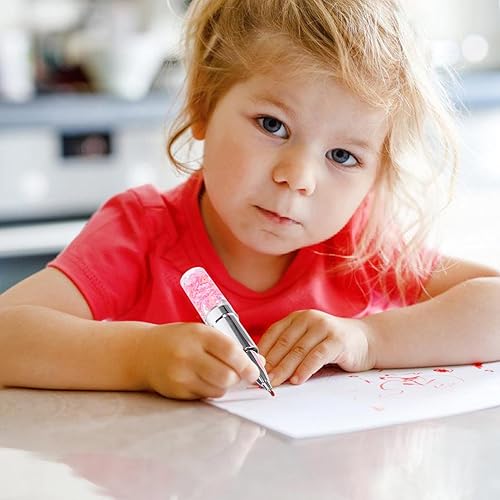 Miniatura 2 de Ciieeo 4 unids pluma de gel niños bolígrafos de escritura rellenos de calcetín ebt Navidad bolígrafos decorativos Navidad pluma tinta pluma regalos