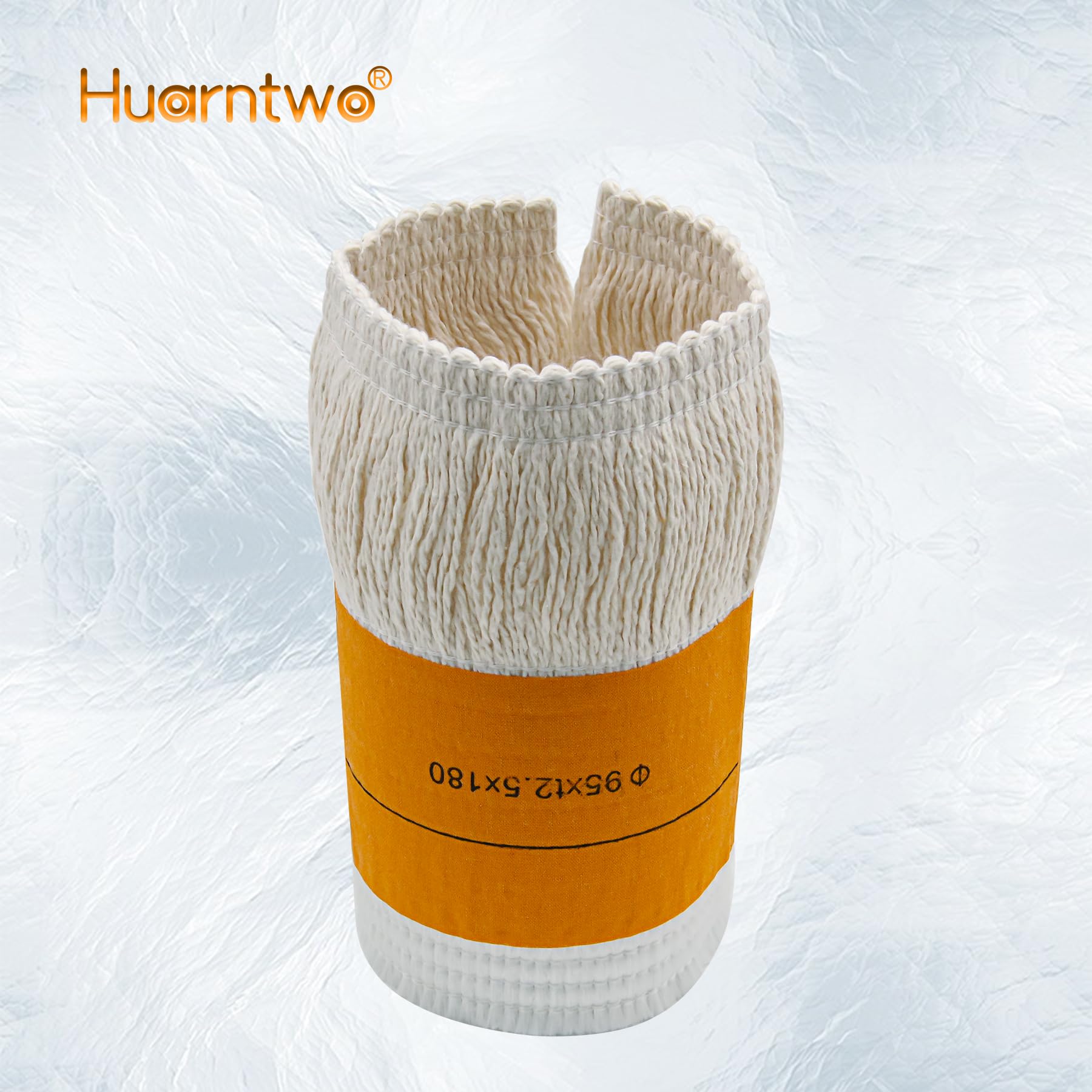 Huarntwo Heater Oil Lamp Wick Ø95×t2.5×180mm for Kerosene Heater Wick Fits White Circular Weave