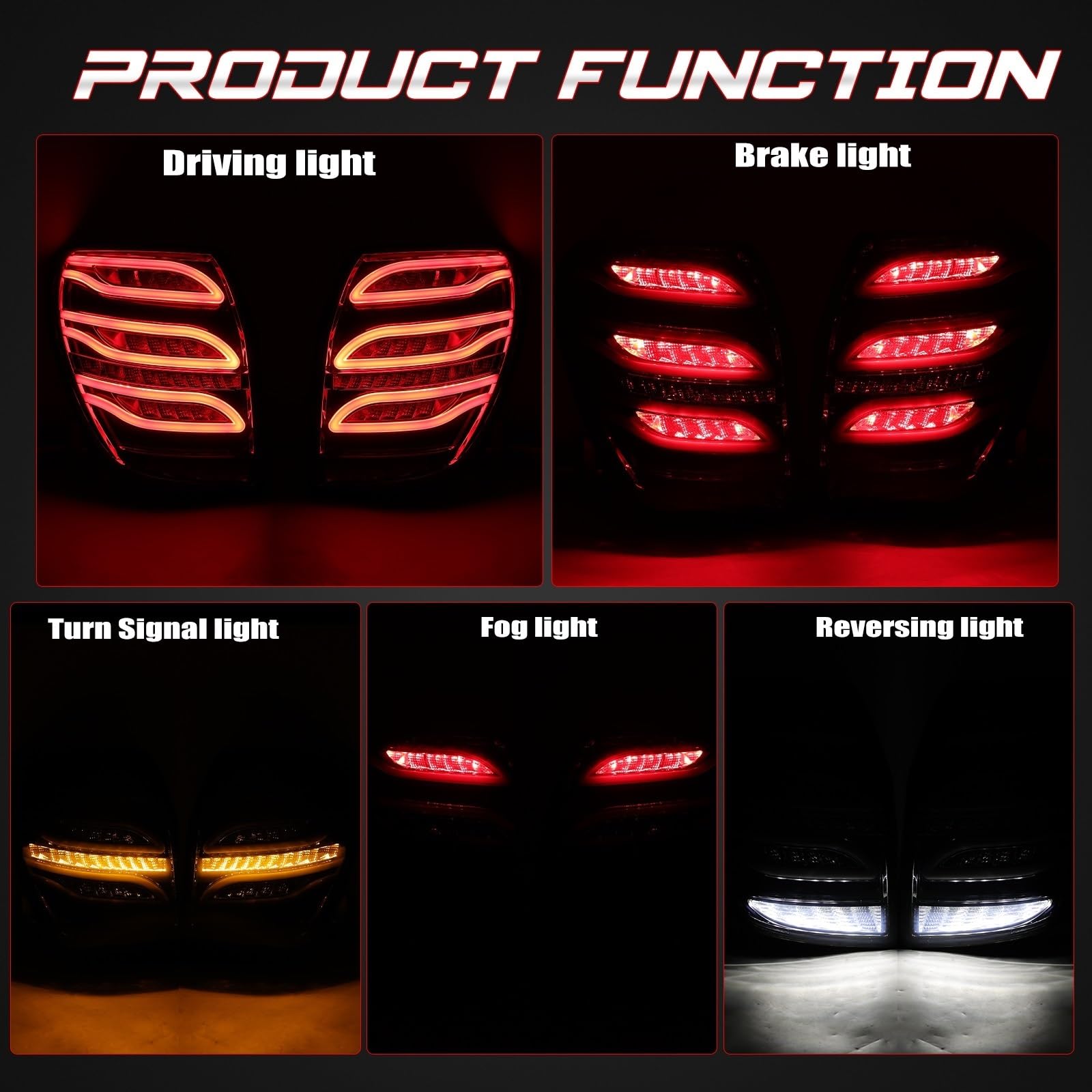 Lampa tylna zespolona Tylne światła LED do Chevroleta Captiva 2006-2019 Tylne światło Lampa do jazdy Lampa kierunkowskazu Lampa przeciwmgielna et