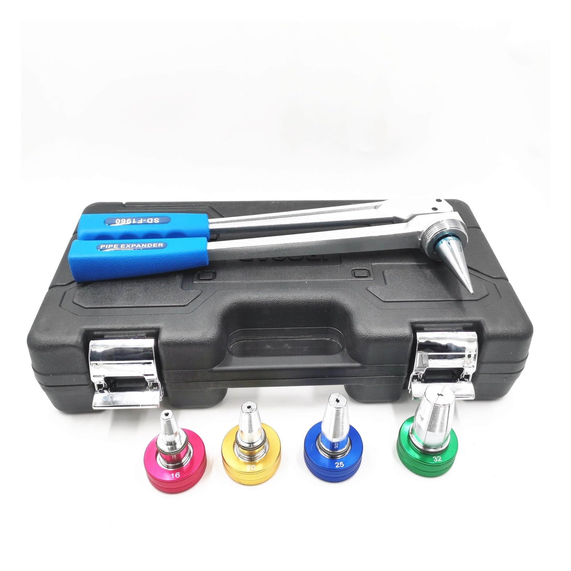 Xzxxzsz One Color Sd-F1960 Pex Pipe Tube Expander 16,20,25,32Mm Expansion Tool Kit For Water And Radiator Connection With Cutter For Diy Use