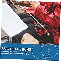 Vista 5 de SUPVOX 6 Sets Erhu Cuerdas Erhu Instrumento Erhu Accesorios Sitar Lute Gitarre Instrumento Erhu Piezas Instrumentos Musicales Instrumento Musical