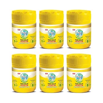 AMRUTANJAN PAIN BALM EXTRA POWER 8 ML - PACK OF 6