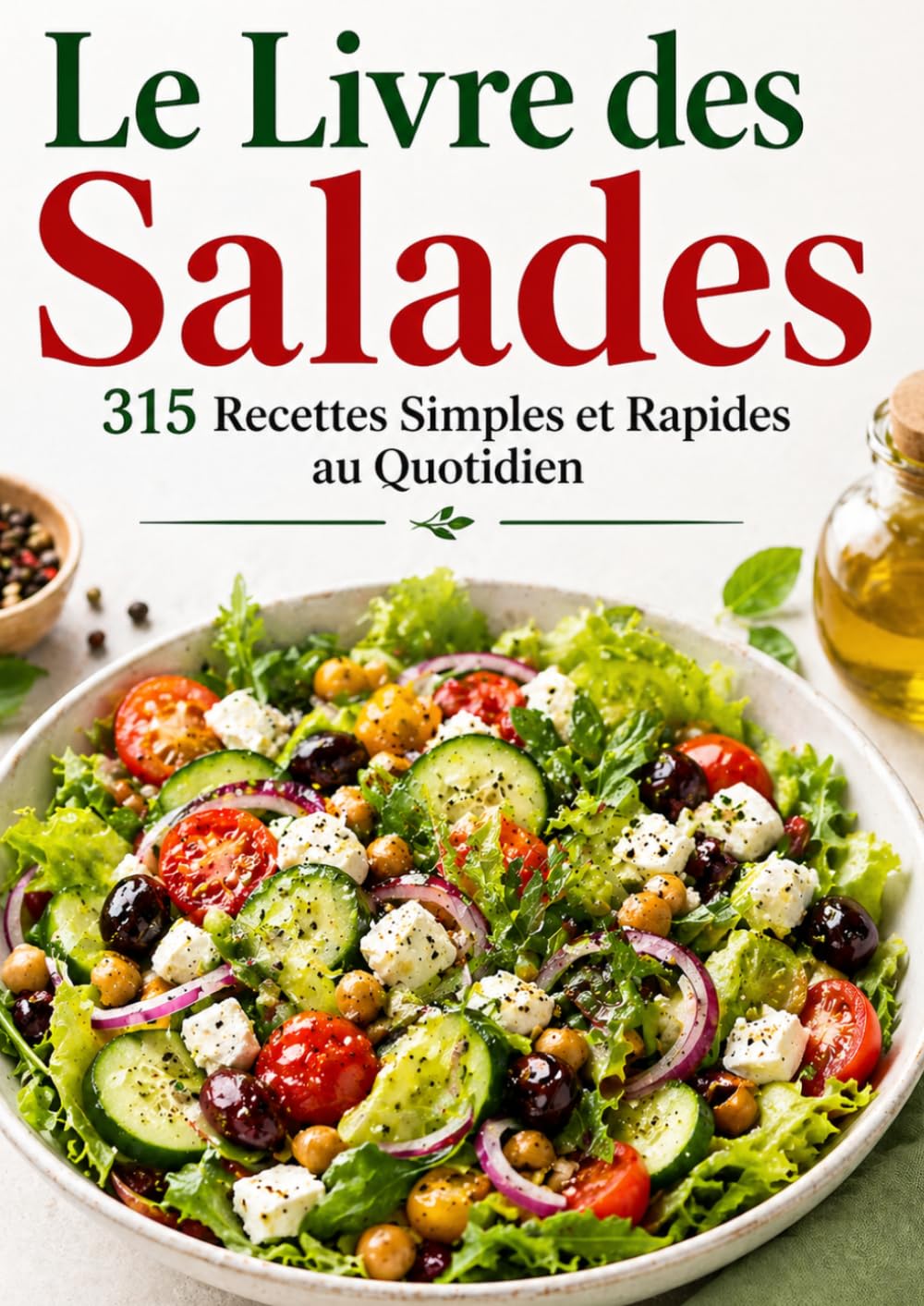 Le Livre Des Salades 315 Recettes Savoureuses et Rapides au Quotidien