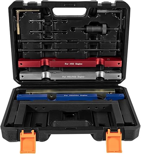 Master Tool Set de herramientas de motor de levas de sincronización de motor Herramienta de alineación del volante del cigüeñal compatible con BMW