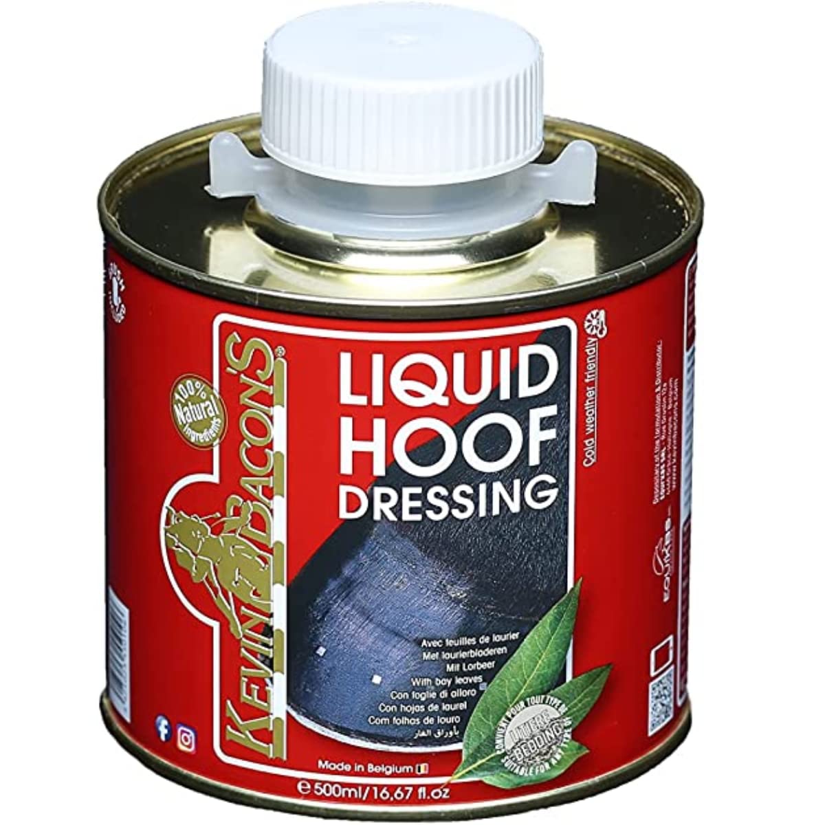 Aceite para cascos Kevin Bacon s | Tamaño 500 ml | Equipamiento para el caballo | Producto de GuarnicioneríaLos Nietos | Tamaño 1 | Equipamiento para el caballo | Producto de GuarnicioneríaLos Nietos