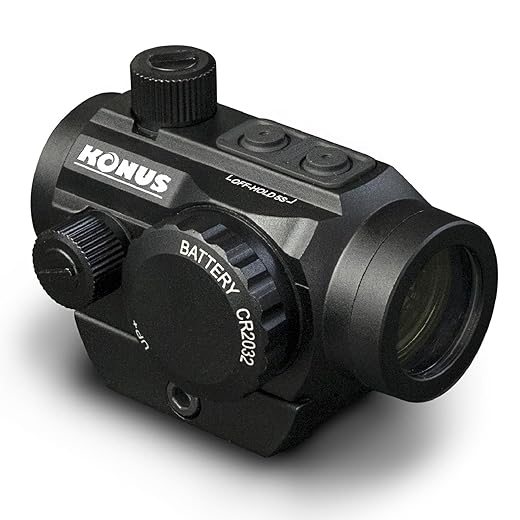 Konus 7217 1x22 red/Green dot with Dual (high/Low) mounting System