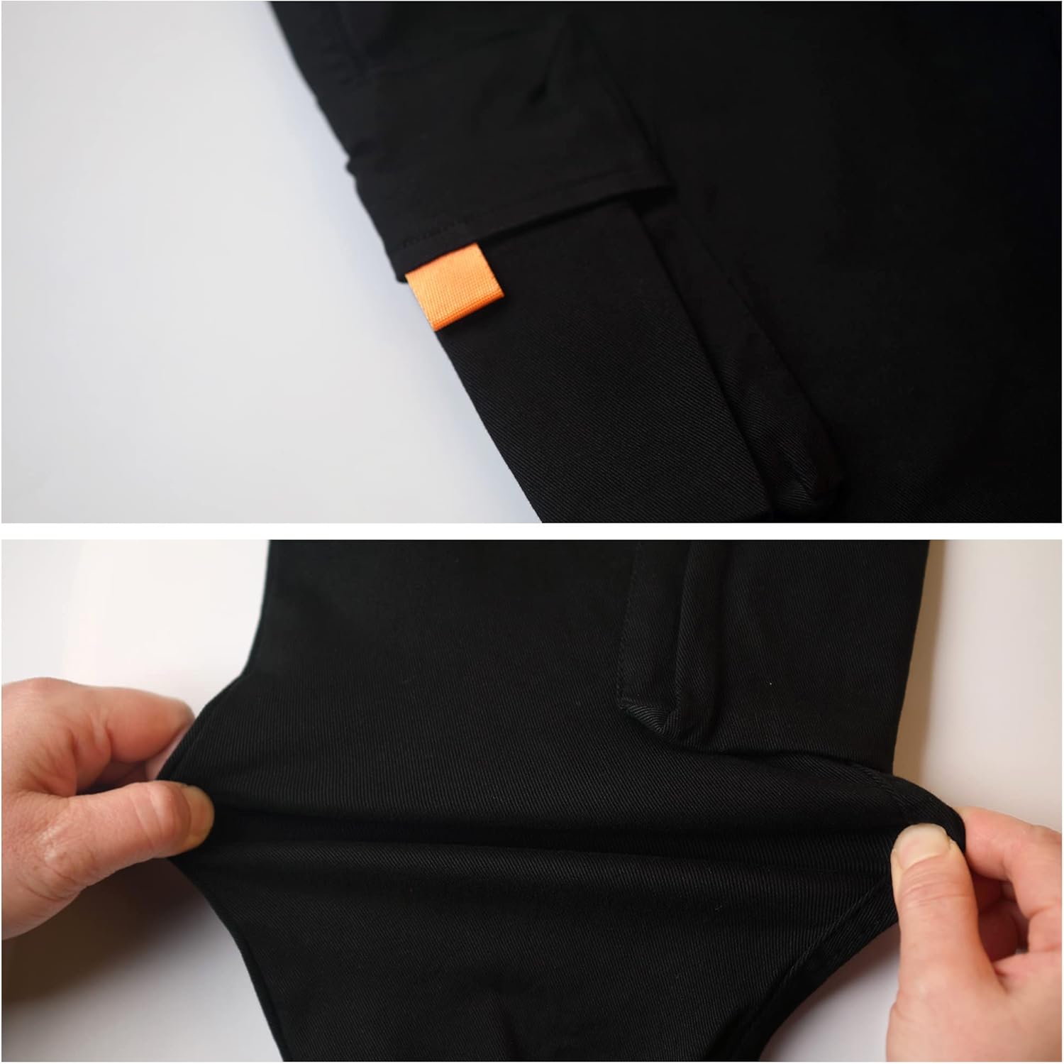 MINI PANDA Toddler Pants, Black Pants Toddler Boys or Girls, Little Boy Pants 2-Pieces - Image 6