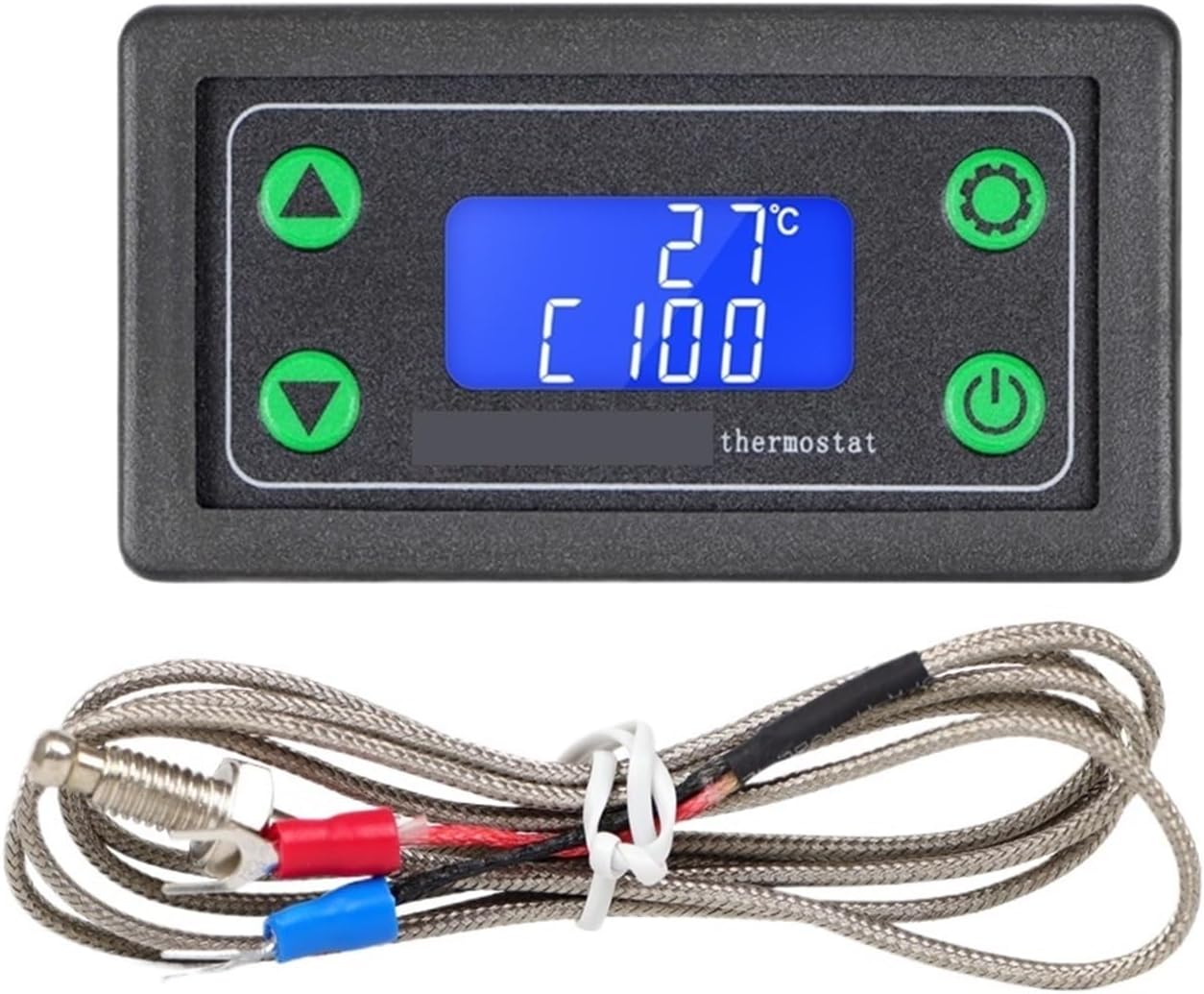 ZFX-WT01 Digital Temperature Controller 12-36V Thermostat Regulator Heating Cooling Control Thermoregulator With Sensor